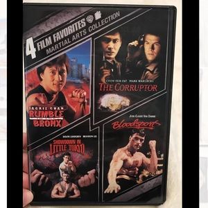 Martial Arts 4 Film DVD Set